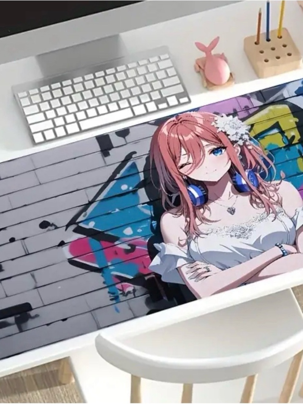 Anime Quintessential Quintuplets Play Mat NEW Cards TCG Mtg Games PC Decor Manga